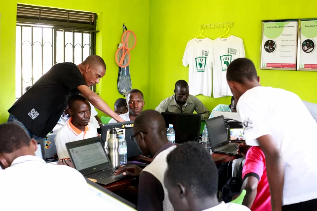 Computer lab session